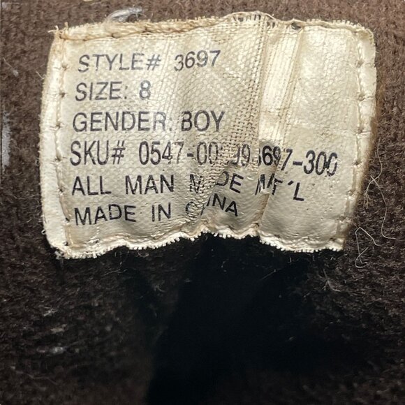 Timber Wolf Thermolite Boys 8 Camo Duck Boots Water Resistant Lace Up Outdoor - Picture 2 of 16